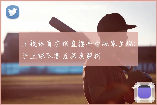 上视体育在线直播平台独家呈现：沪上球队赛后深度解析